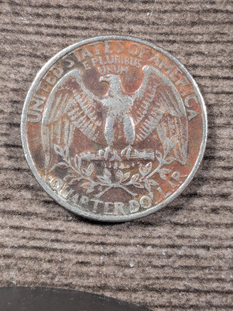 1985-P Washington Quarter Improperly Annealed Planchet Error