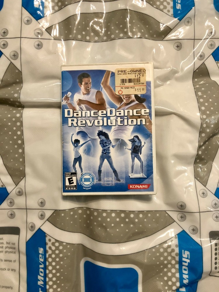 Wii Dance Dance Revolution (2010) with Dance Controller Mat
