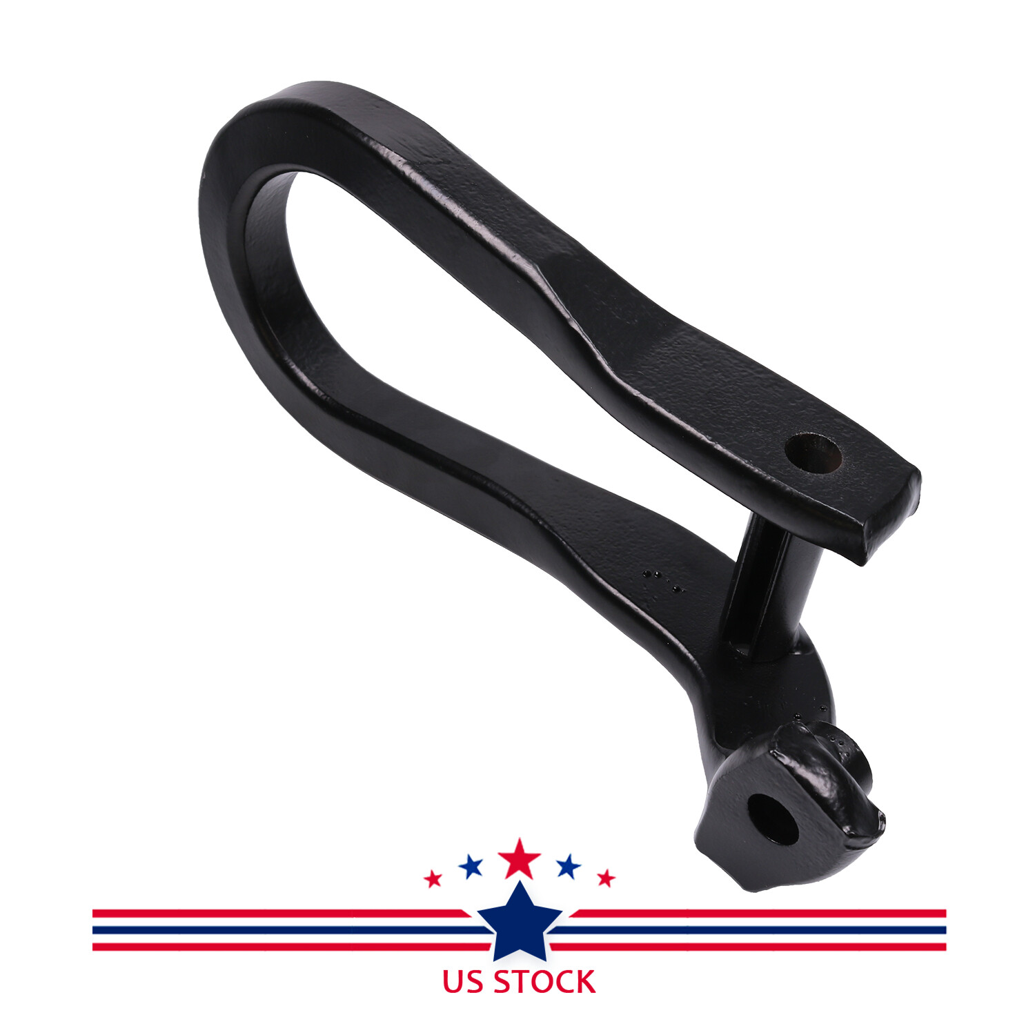 Pair Black Tow Hooks Kit 84072464 For 2015-2019 Silverado Sierra 2500HD & 3500HD