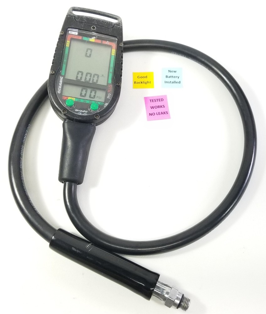 Oceanic Datamax Pro Plus SCUBA Dive Air Integrated Dive Computer Nitrox #4556