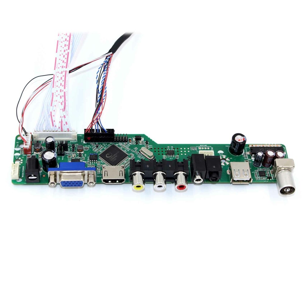 HDMI VGA AV USB LCD Controller Board For LT131DEVHV00 LP125WH2 SLB1 LCD Panel