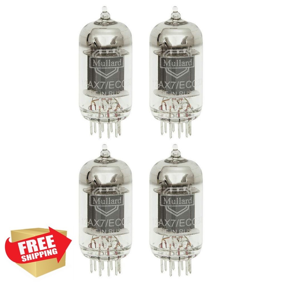 Mullard 12AX7/ECC83 Matched Quad Vacuum Tubes