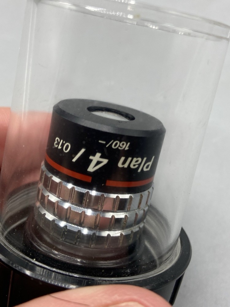 Nikon PhL Plan 4 / 0.13 DL 160 / - Phase Contrast Microscope Objective