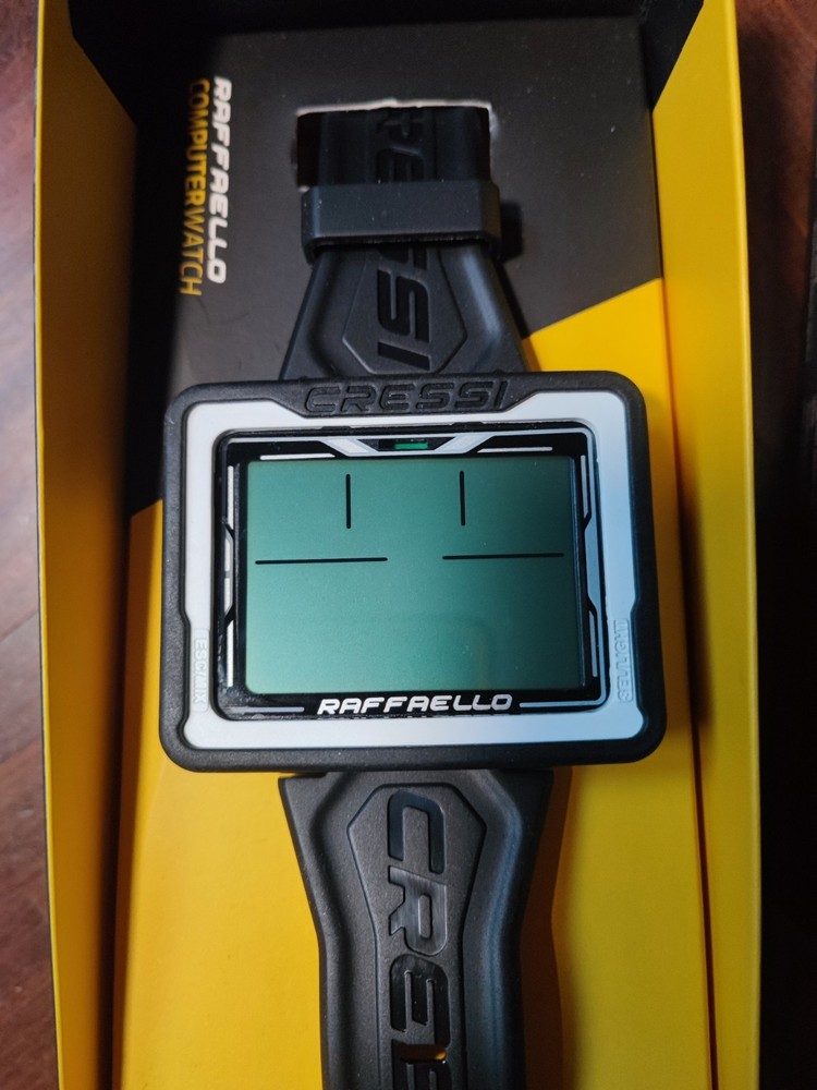 CRESSI Raphael - Unisex Diving Computer with Large Rectangular Screen...