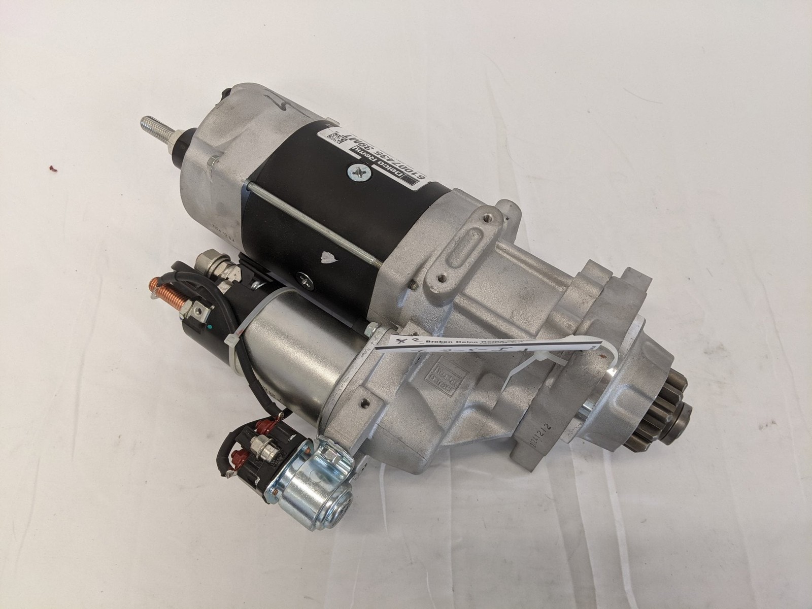 *Broken* Delco Remy 39MT Over Crank Protection Starter Motor-P/N DR 61007435