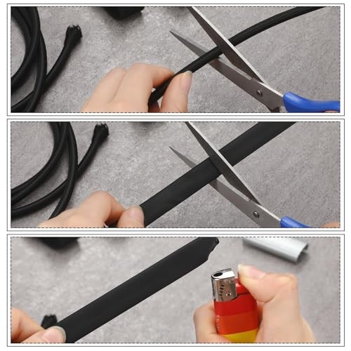 2 Pcs Replacement Wakeboard Tower Rack Bungee Cords with Pull Tab Length 53"