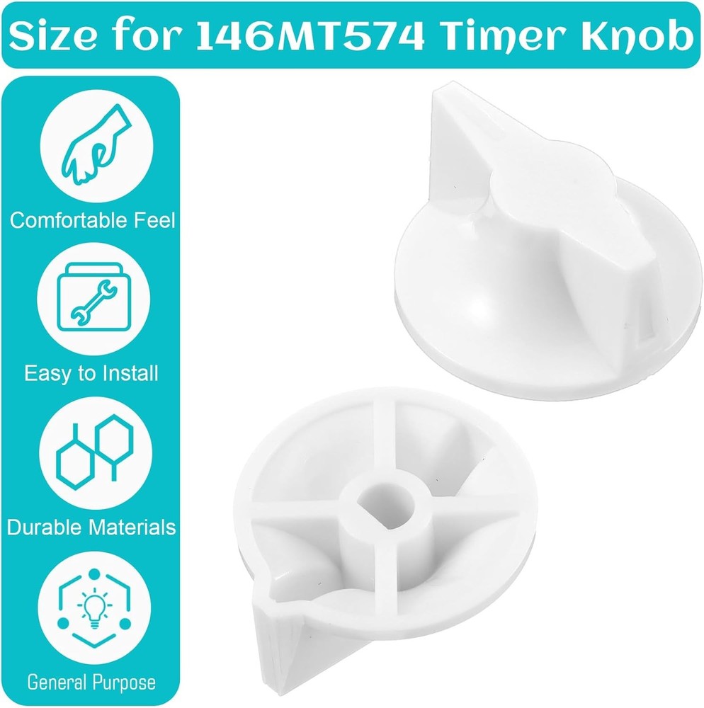 2 Pack Timer Switch Knob Replacement for Intermatic - 146MT574, Compatible for F