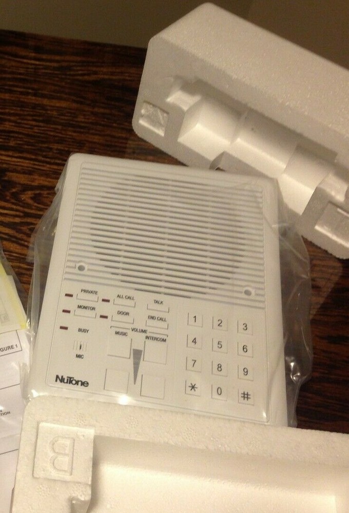 *NEW* Nutone IS-515WH 5" Selective call Intercom Speaker for IM5000 IM5006 White