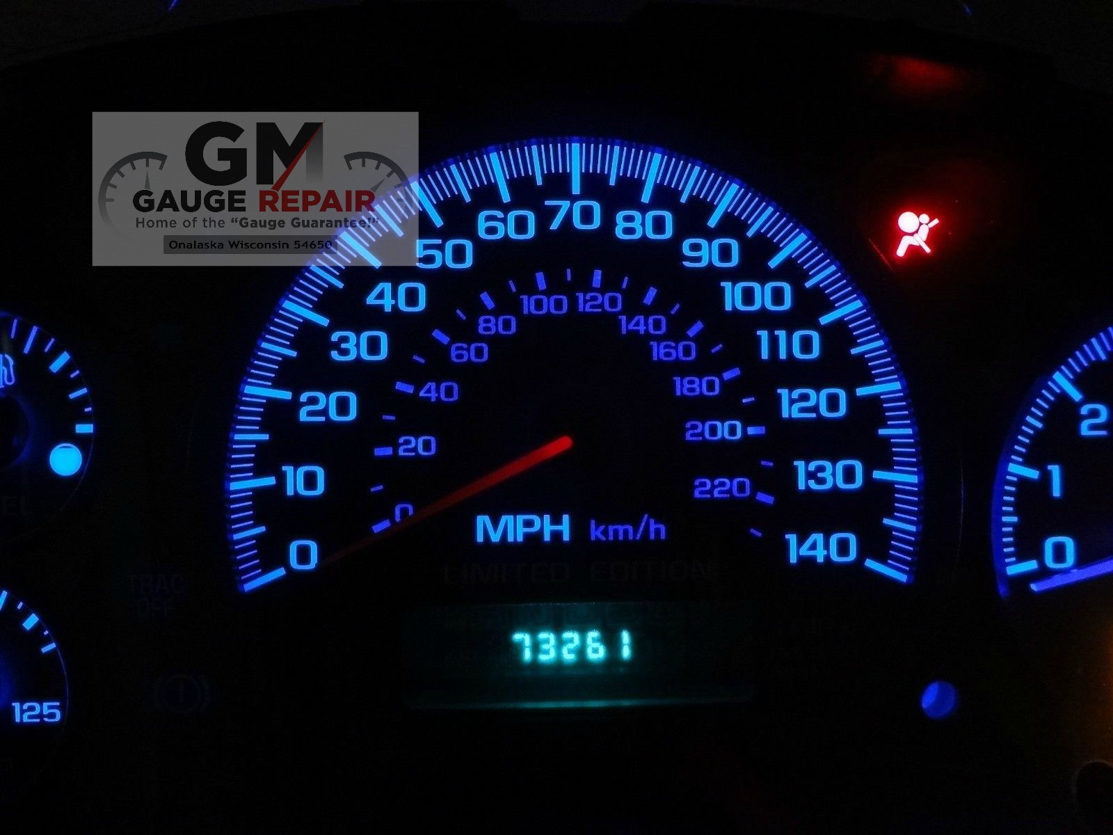 Gauge Cluster Blue LED Conversion Kit DIY 03 04 05 06 GM Truck and SUV Clusters