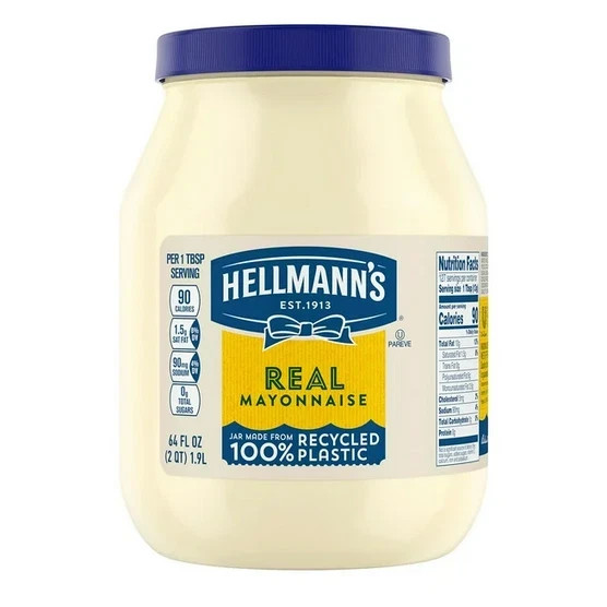Hellmann's Real Mayonnaise, 64 oz.