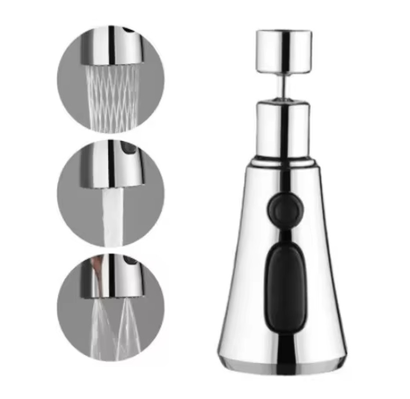 Kitchen Faucet Extender with Filter Function Universal Rotate Aerator Splash Fil
