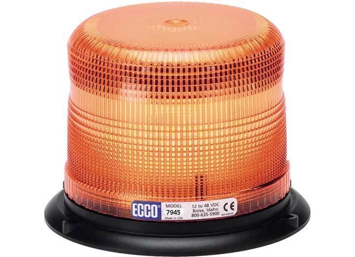 Ecco 7945A LED Beacon Pulse II 12-48VDC Pulse8 Flash Amber
