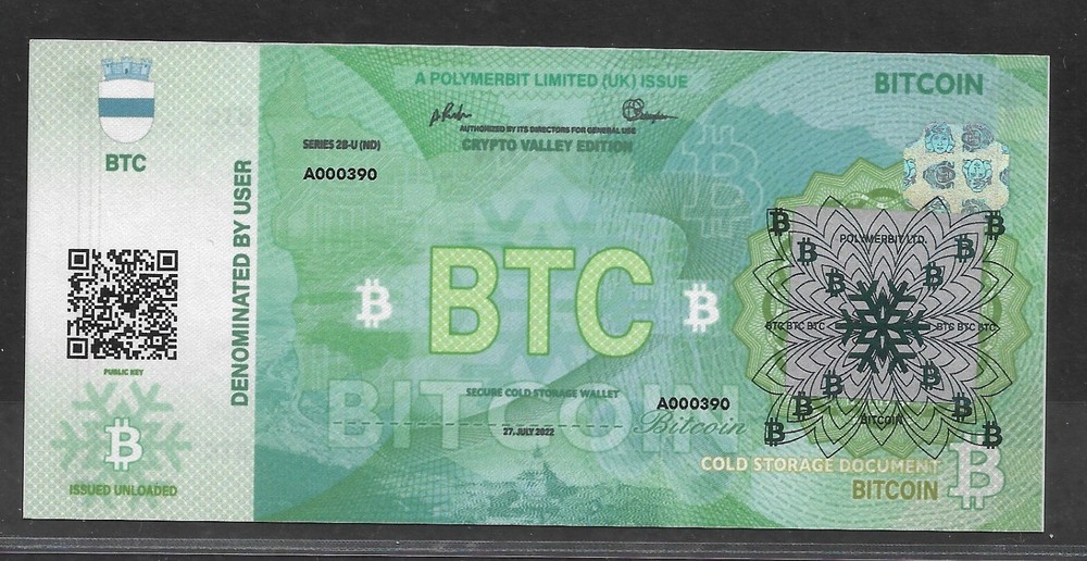 Polymerbit - 27-07-2022 - Bitcoin Concept Note - Low Serial A 000390