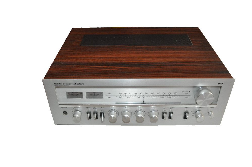 Vintage Modular Component Systems MCS 3223 Stereo Receiver Tested & Working