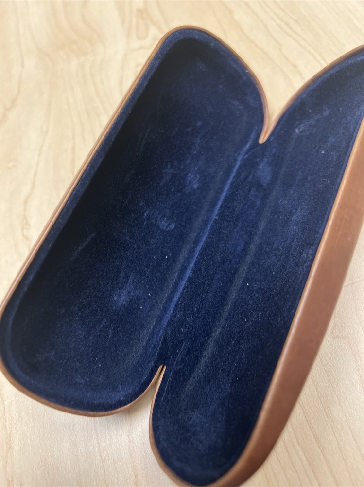 Gant Brown Clamshell Glasses Case