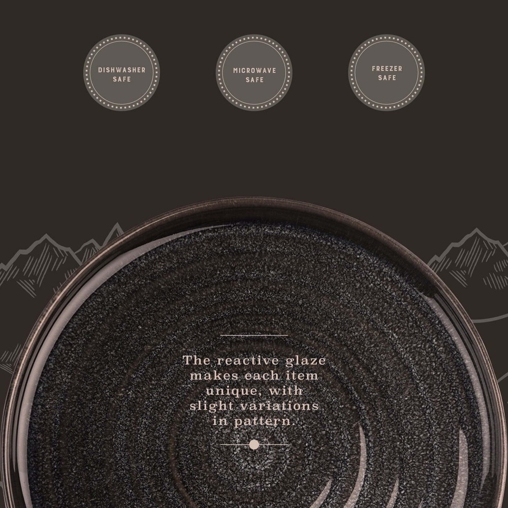 Yellowstone Ceramic Rectangular Platter, Rip Collection