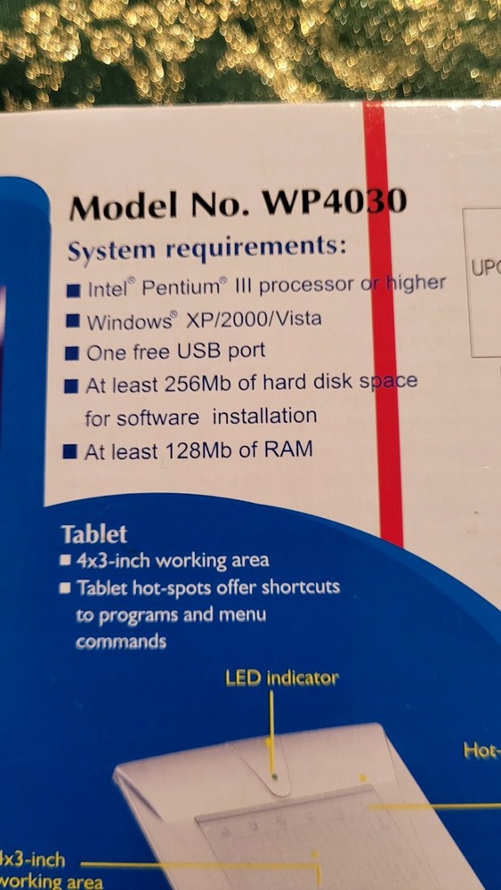 DIGIPRO 4X3 DRAWING TABLET WP4030