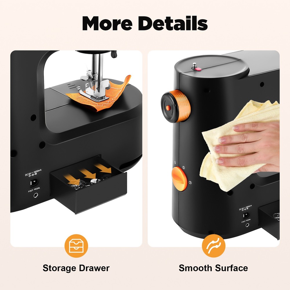 Sewing Machine, Free-Arm, Super Utility Stitch Sewing Machine