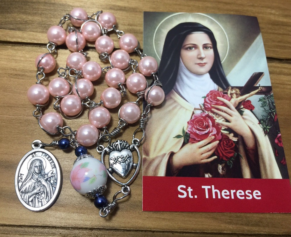 Unbreakable Chaplet, St. Therese Chaplet -Catholic Rosary - Handmade