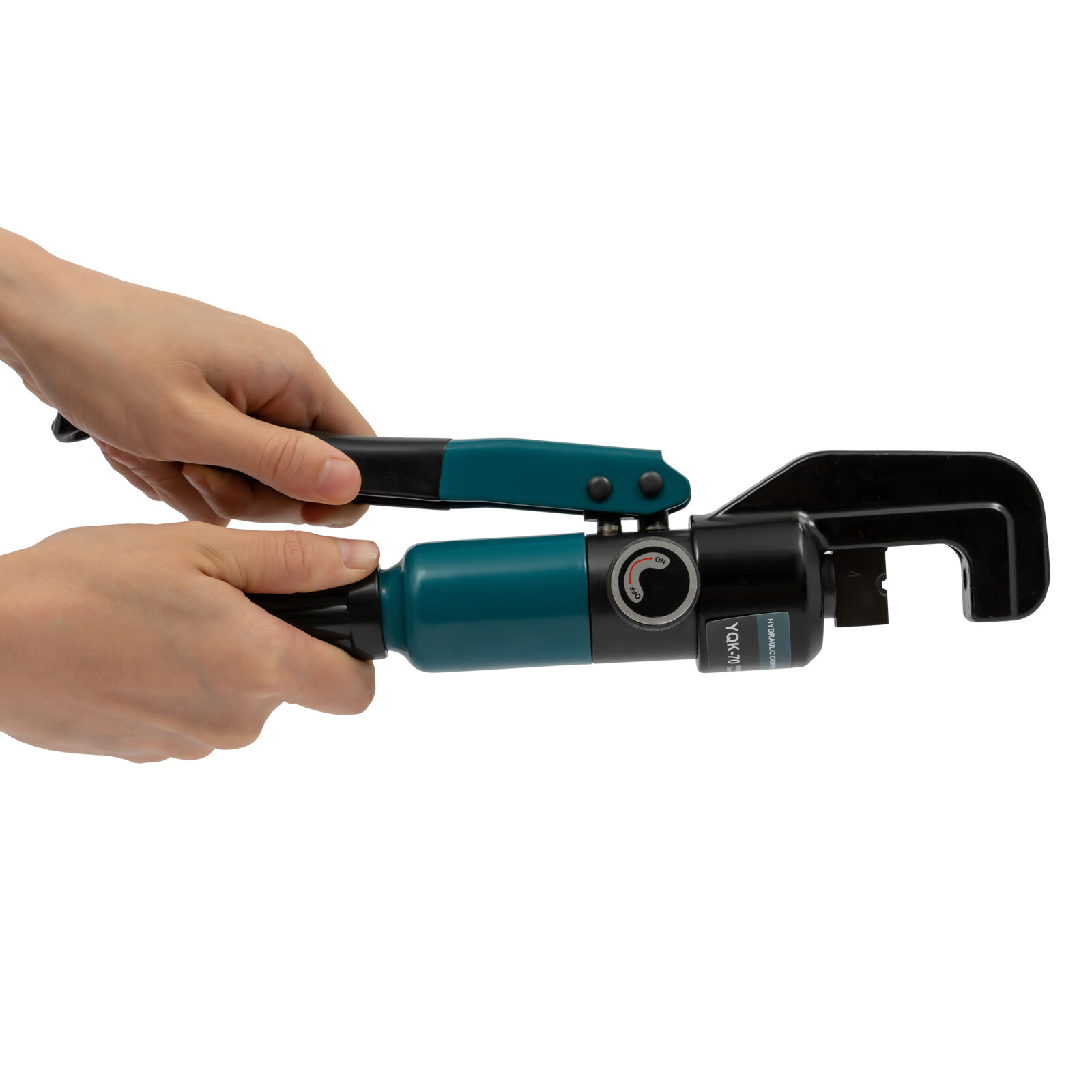 8T Hydraulic Crimper Crimping Tool Wire Rope Swaging Cable Railing Kit+8 Dies