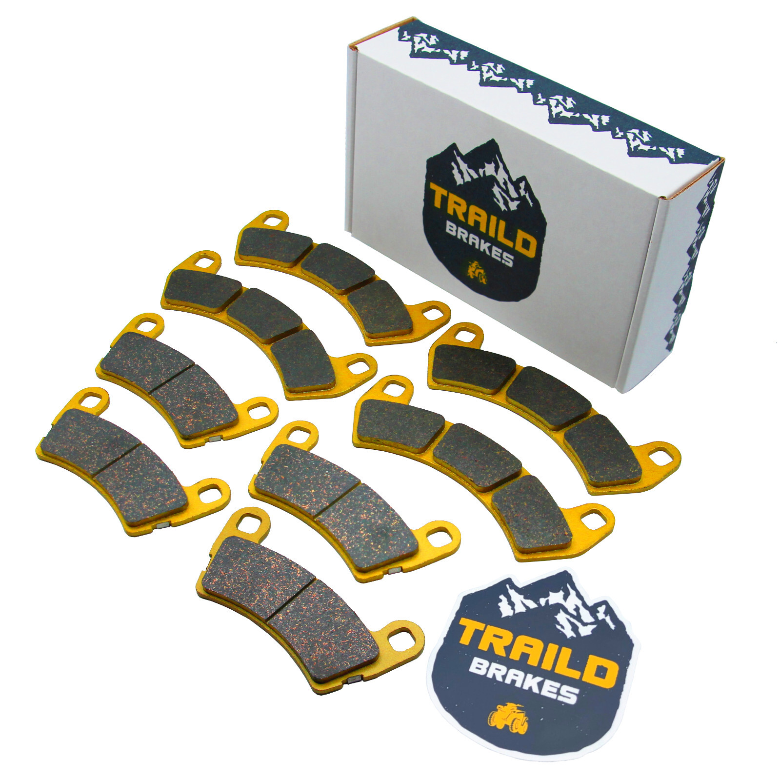 Polaris Xpedition XP/ADV/ADV 5/XP 5 2024-2025 Ceramic Brake Pad Set Front & Rear