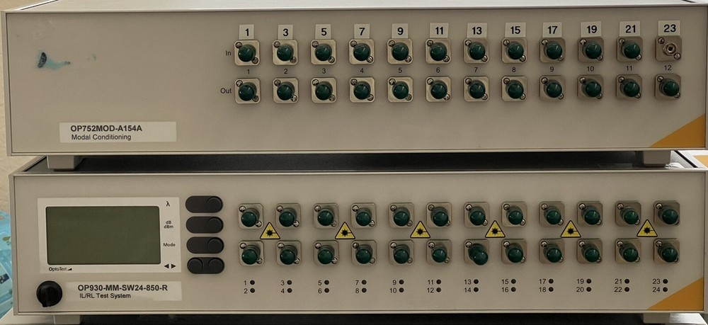 Optotest mode conditioner & IL/RL system