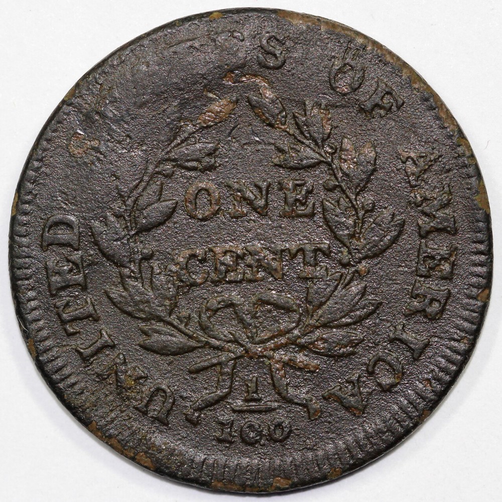 1800 1c S-202 Draped Bust Large Cent