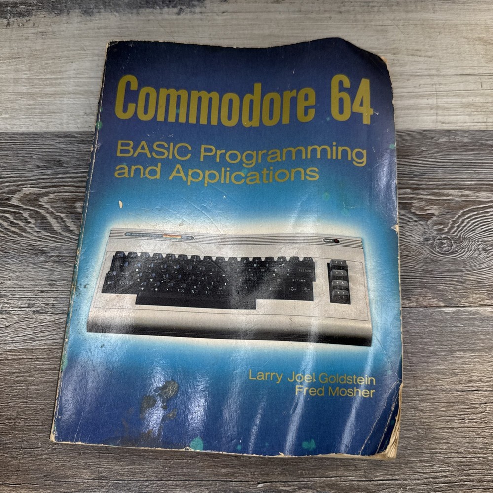 Commodore 64: Basic Programming and Applications by Goldstein Mosher 1984