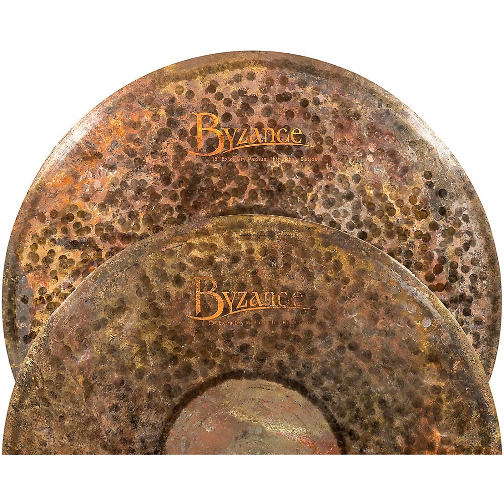 Byzance Extra Dry Medium Thin Hi-Hat Cymbal Pair
