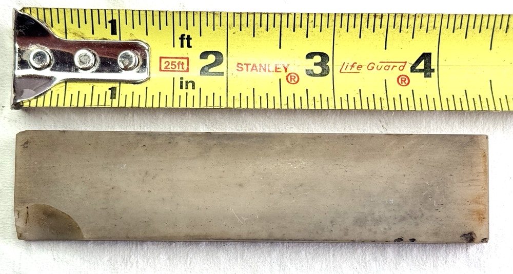 Two Small Translucent sharpening Stones Used