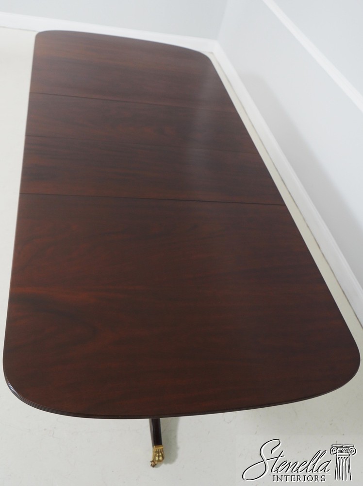 L71123: STICKLEY Duncan Phyfe Mahogany Dining Room Table