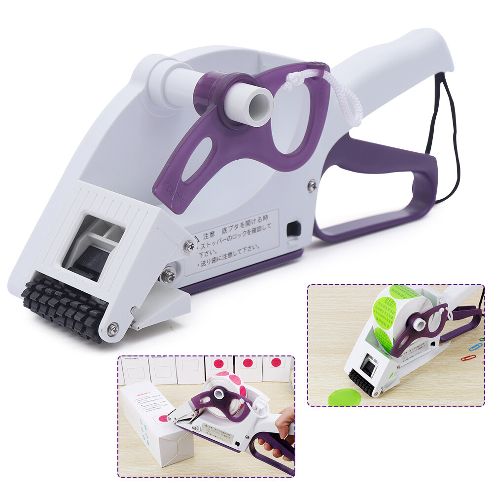 Manual Label Applicator Protable Tags Labeling Machine For Flat/Curved Labeling