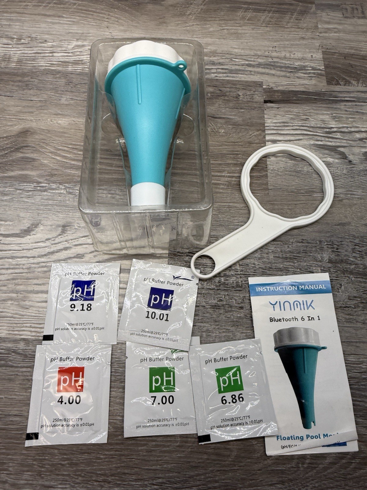 Floating Monitor - Bluetooth Smart Meter Tester for Pools PH/EC/TDS/ORP