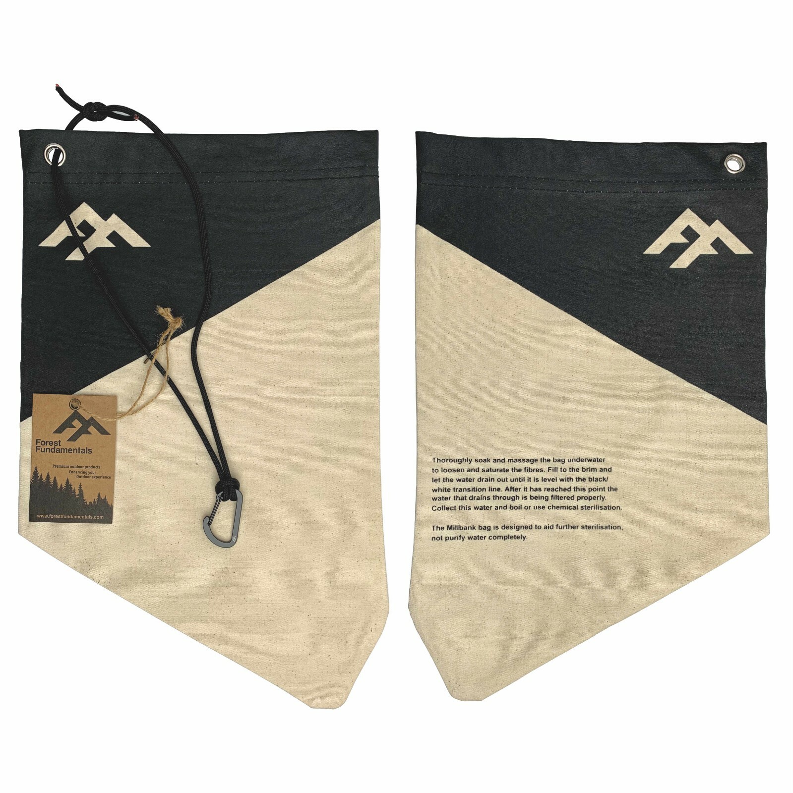 Millbank Bag | Water Filtration Bag | Bushcraft & Survival Forest Fundamentals™