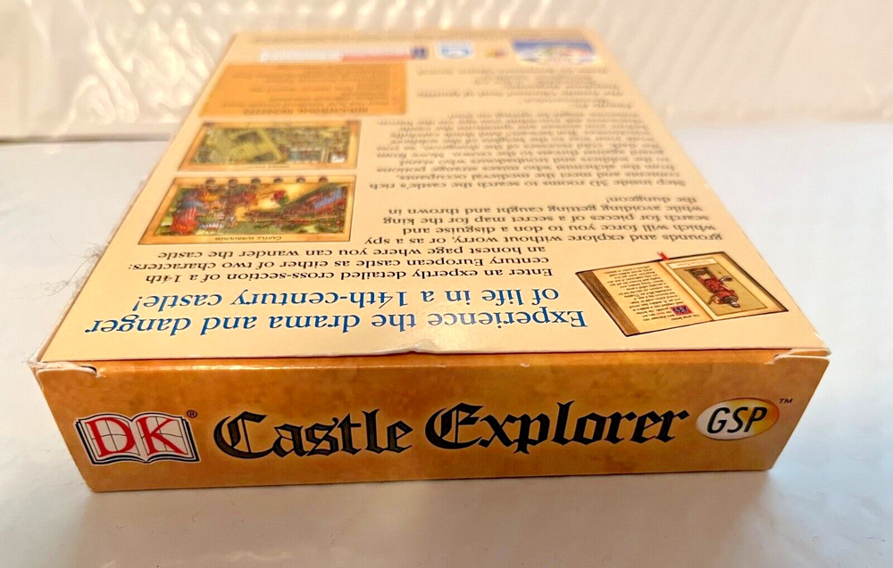 Castle Explorer DK Role-Playing Game PC CD ROM software Win 95/98/2000/ME/XP