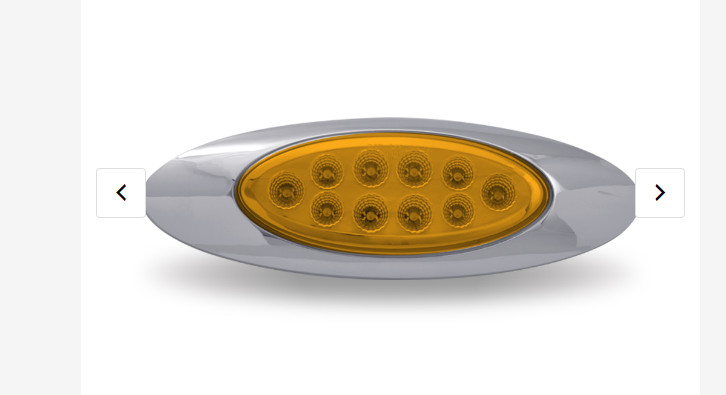 Amber Marker Generation 4 LED Light – 10 Diodes