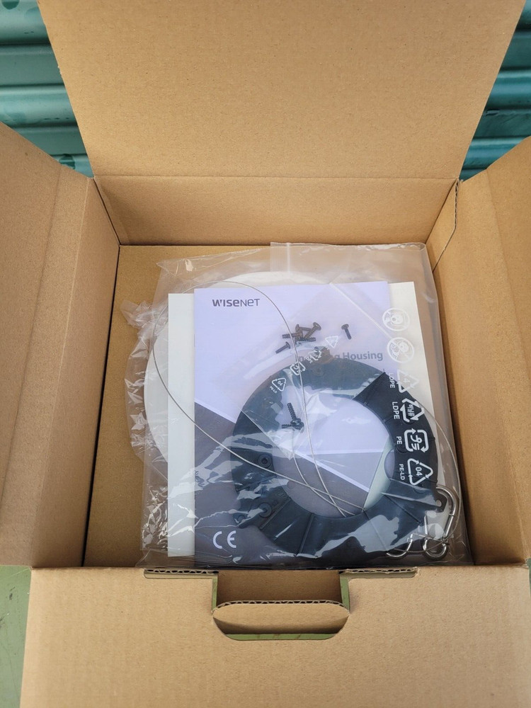 Hanwha Techwin SHD-1408FW In-Ceiling Tile Camera Flush Mount Security Accessory