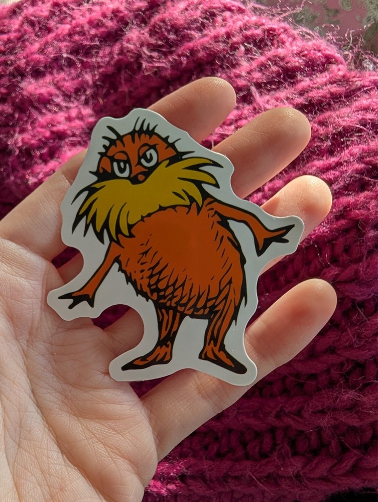 Dr. Seuss Sticker, Lorax