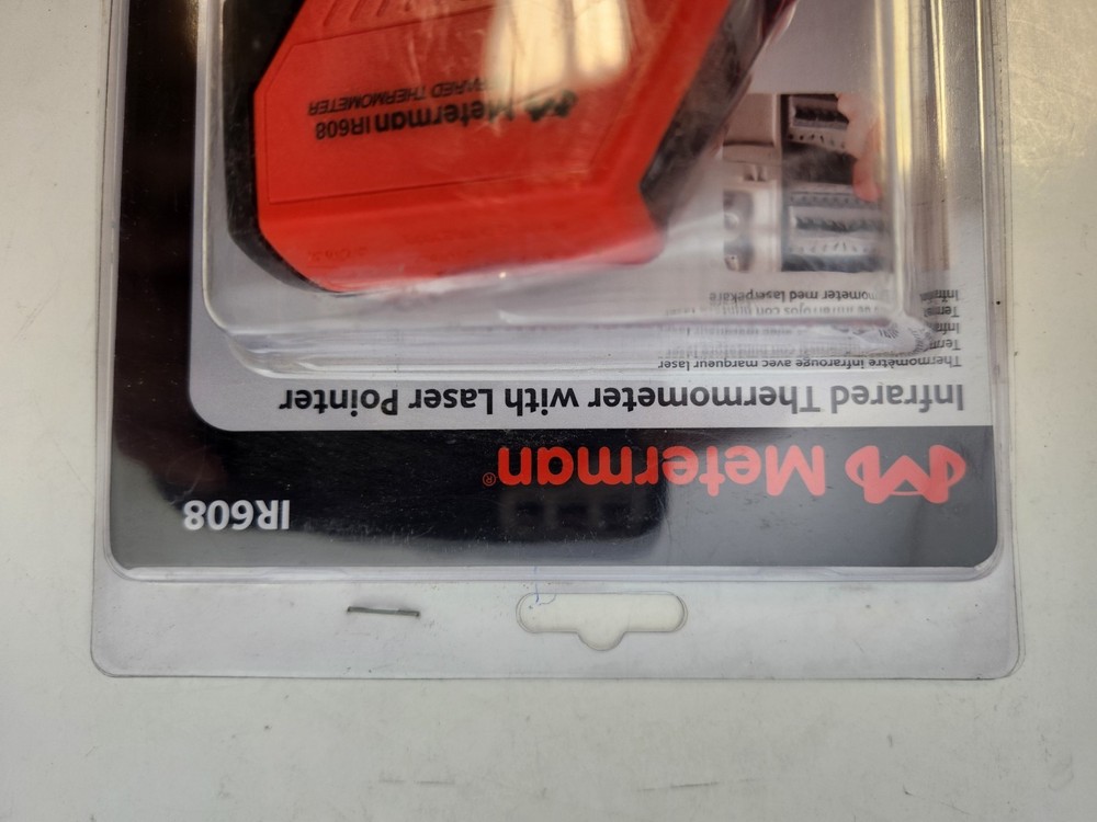 Meterman IR608 Infrared Thermometer with Laser Pointer IR-608