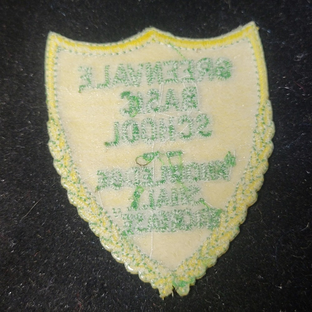 Greenville Basic School Knowledge Shall Increase Jacket Patch Logo Brand Unused