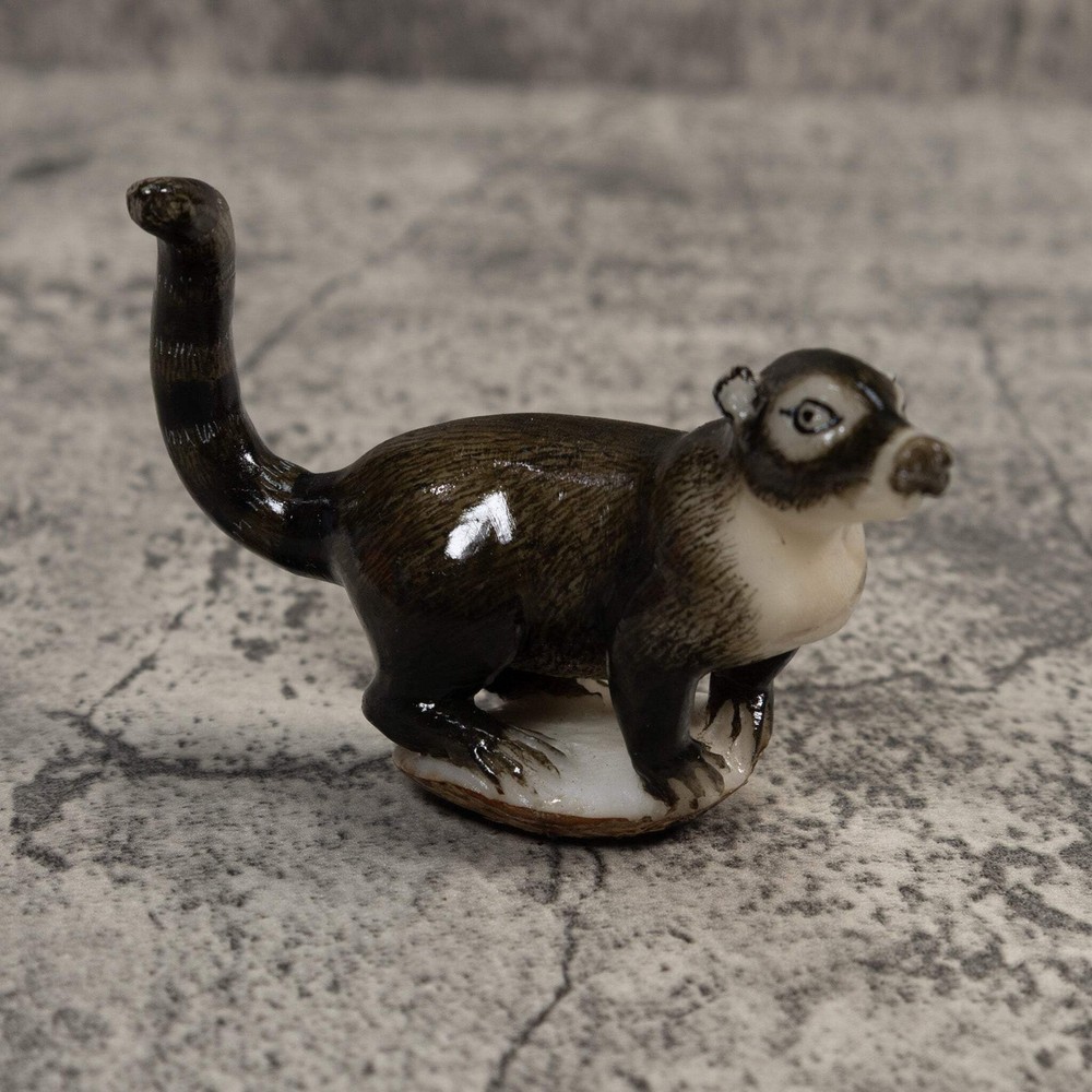 Gorgeous Coatimundi Tagua Carving