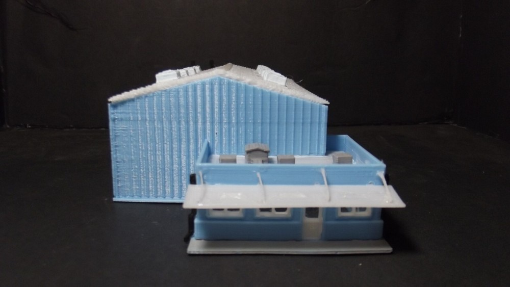 N Scale Yard Operations Building Kit 3D Printed TB22