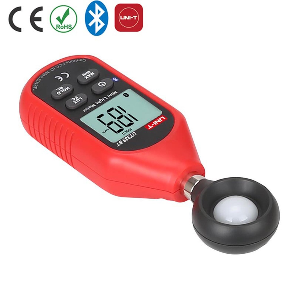 UNI-T UT383-BT Mini Light Meter LCD Display with Bluetooth iENV ✦Kd