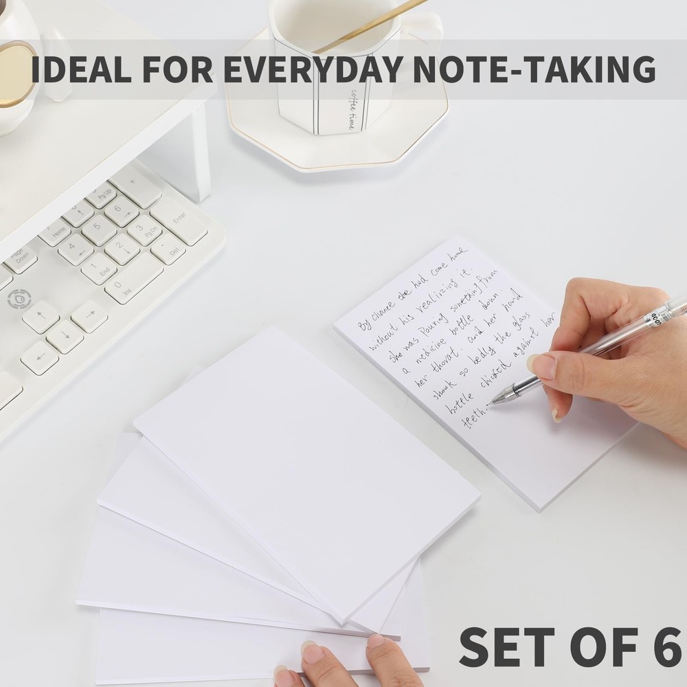 Note Pads Memo Pads Small Notepad 50 Sheets 4X6 note pad Scratch Pads for Wri...
