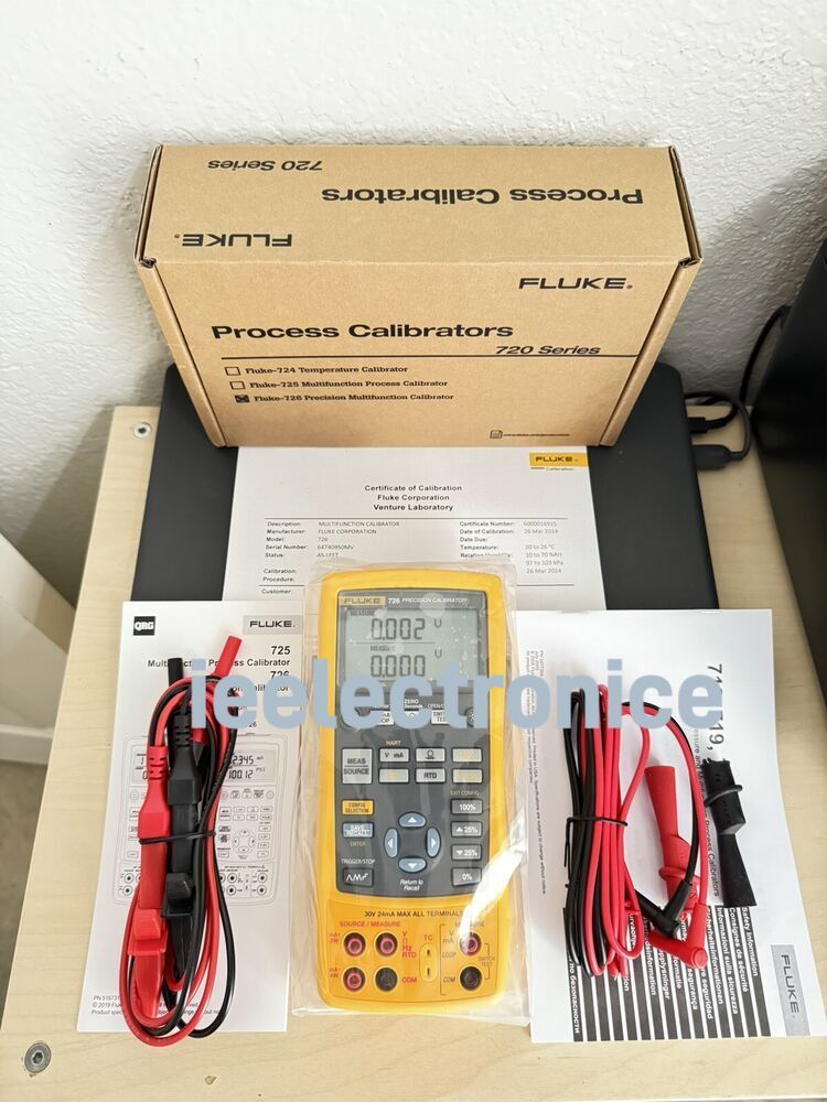 FLUKE 726 PRECISION MULTIFUNCTION CALIBRATOR - NEW