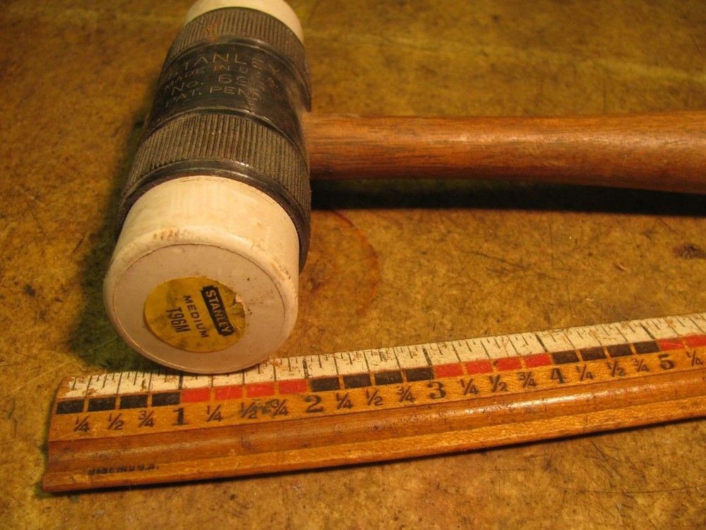 Stanley no 696 Soft Face Hammer with T96M Medium Tips