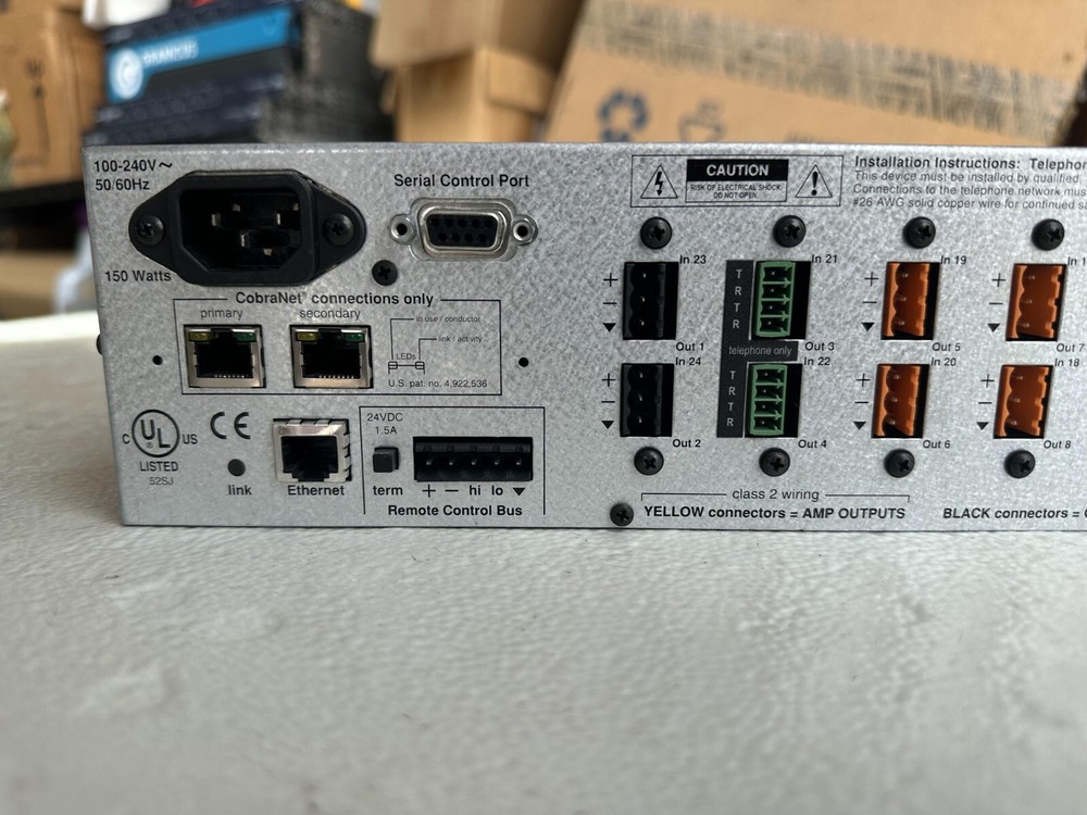 BIAMP Systems Audia Flex Model TI-2 Digital Audio Processor. Fast free shipping.