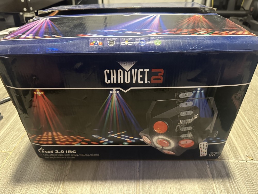Chauvet Circus 2.0 IRC with SMD/LED Strobe Effect Light
