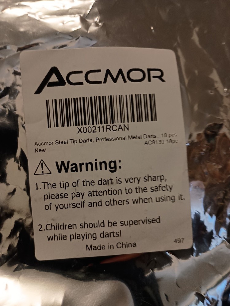 70 Accmor Steel Tip Darts - Tips Only - Replacement - Please Read