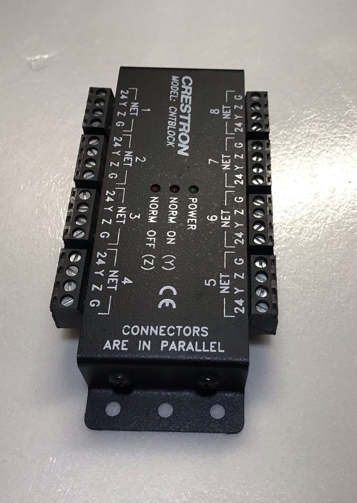 CRESTRON CNTBLOCK DISTRIBUTION BLOCK WPHOENIX CONNECTORS